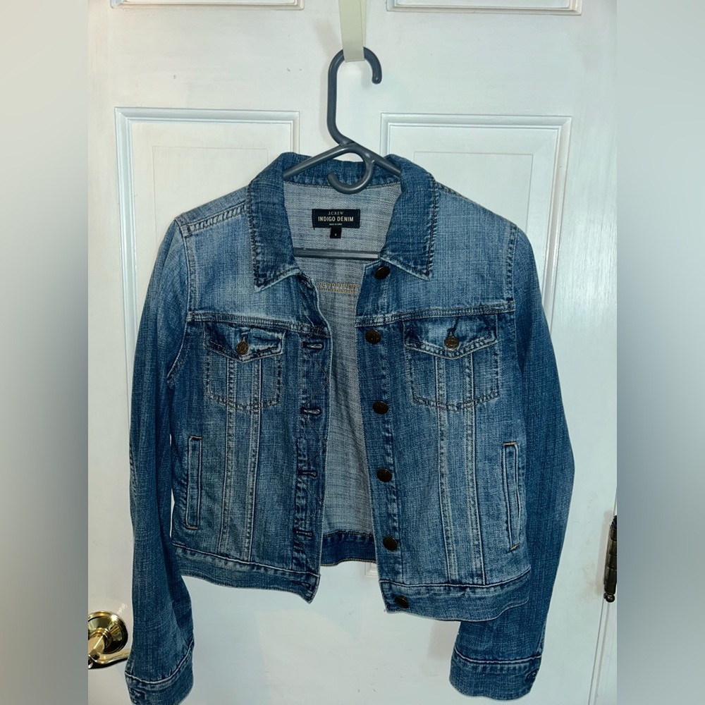 J. Crew Indigo Denim Jacket